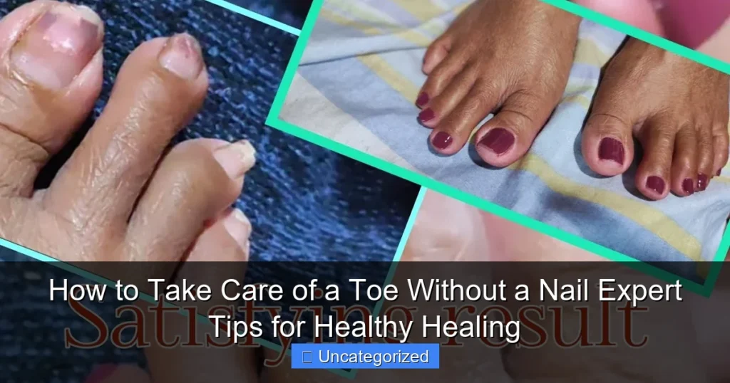 How to Take Care of a Toe Without a Nail Expert Tips for Healthy Healing