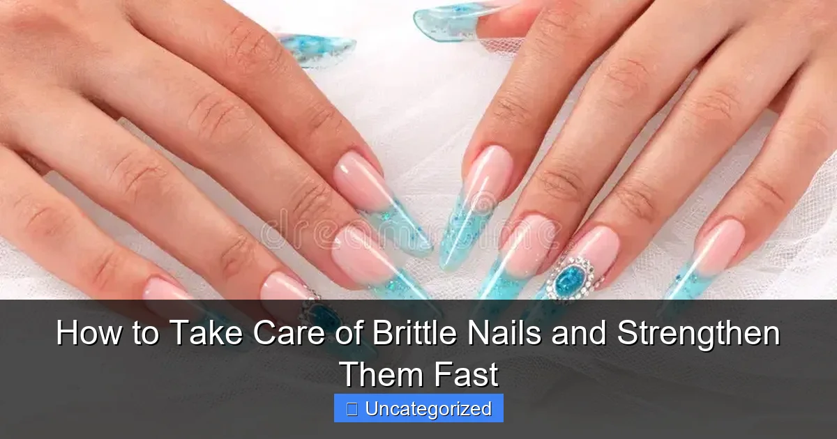How to Take Care of Brittle Nails and Strengthen Them Fast