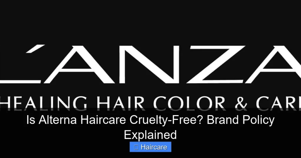 Featured image for Is Alterna Haircare Cruelty-Free? Brand Policy Explained