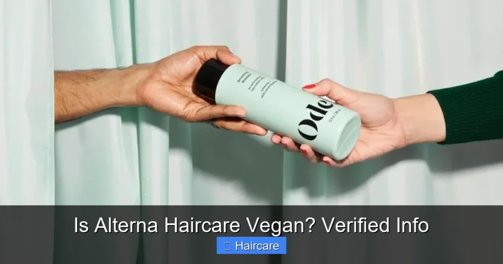 Featured image for Is Alterna Haircare Vegan? Verified Info