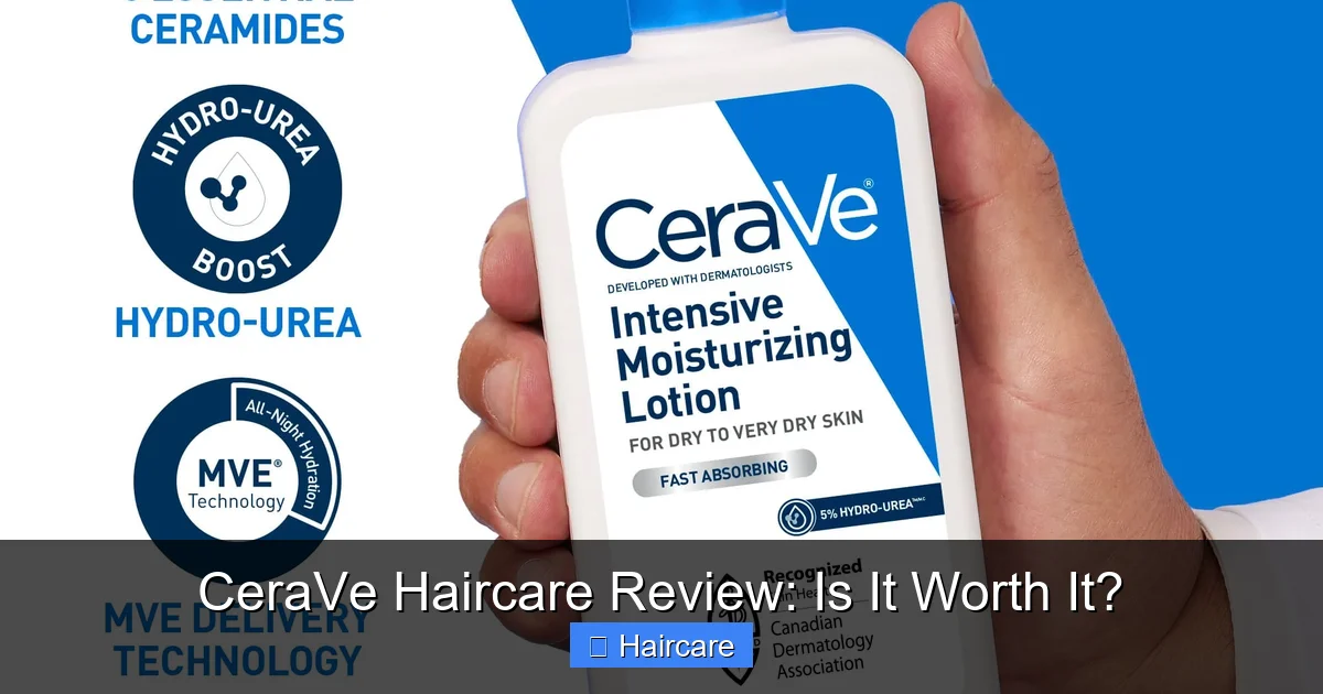 Featured image for CeraVe Haircare Review: Is It Worth It?