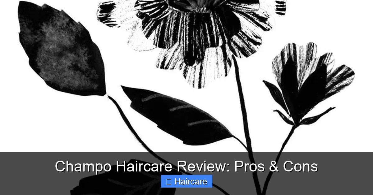 Featured image for Champo Haircare Review: Pros & Cons