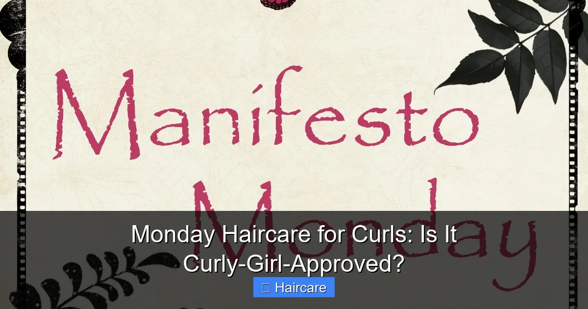 Featured image for Monday Haircare for Curls: Is It Curly-Girl-Approved?