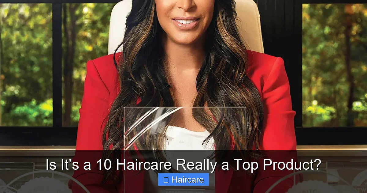 Featured image for Is It’s a 10 Haircare Really a Top Product?