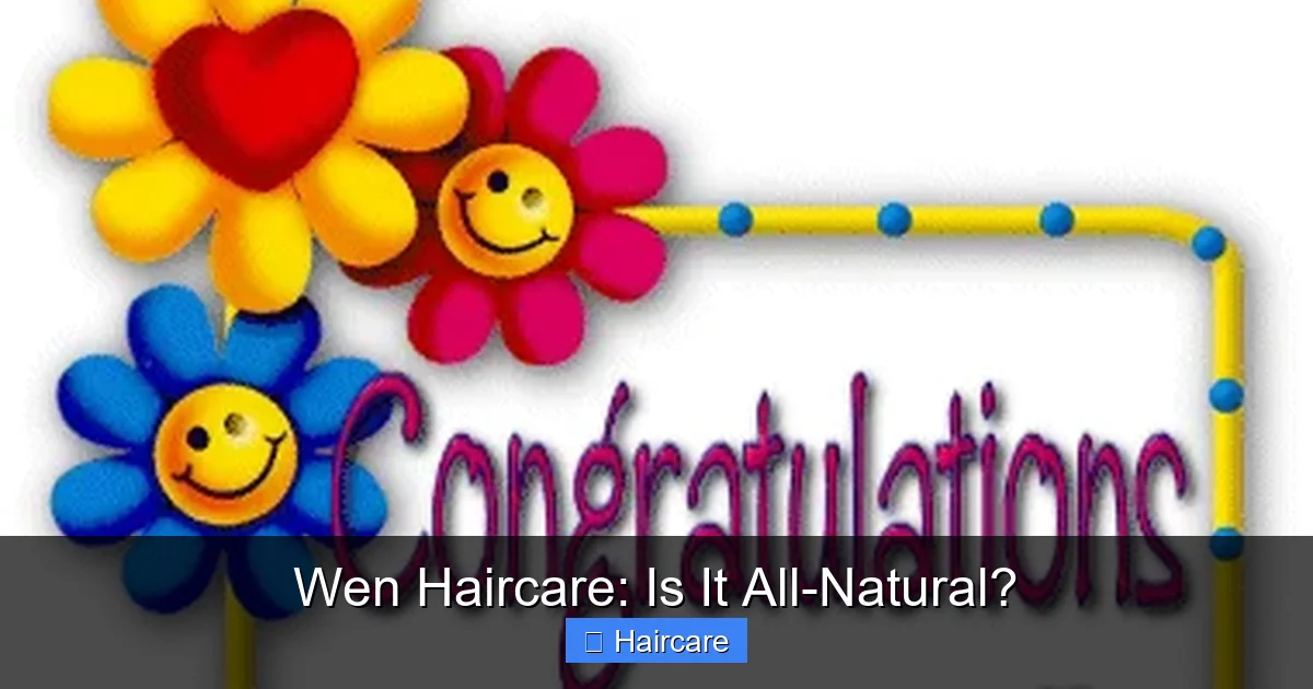Featured image for Wen Haircare: Is It All-Natural?