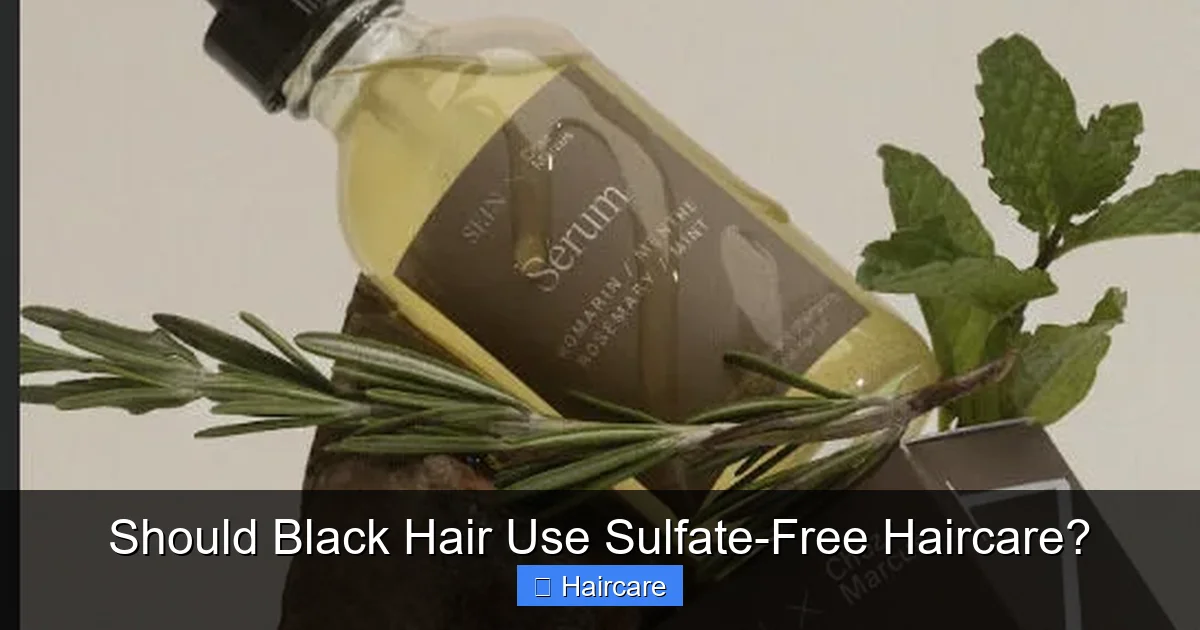 Featured image for Should Black Hair Use Sulfate-Free Haircare?
