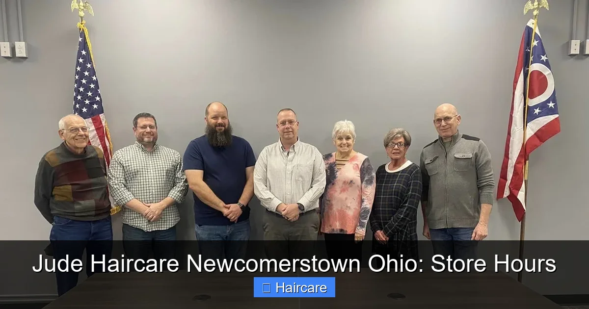 Featured image for Jude Haircare Newcomerstown Ohio: Store Hours