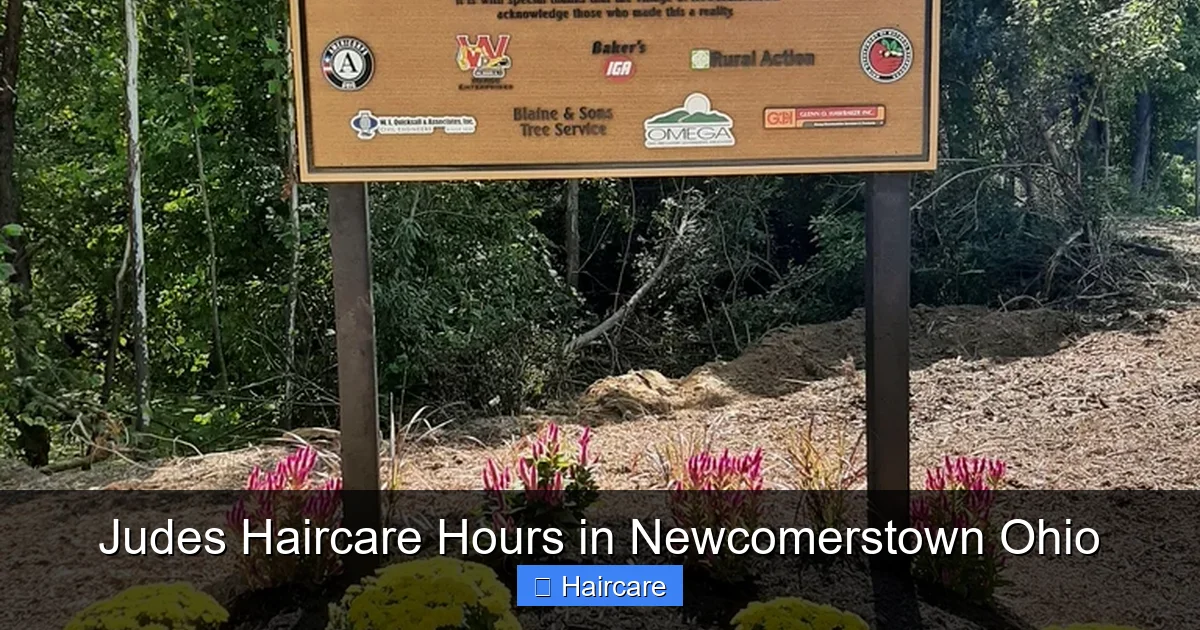 Featured image for Judes Haircare Hours in Newcomerstown Ohio
