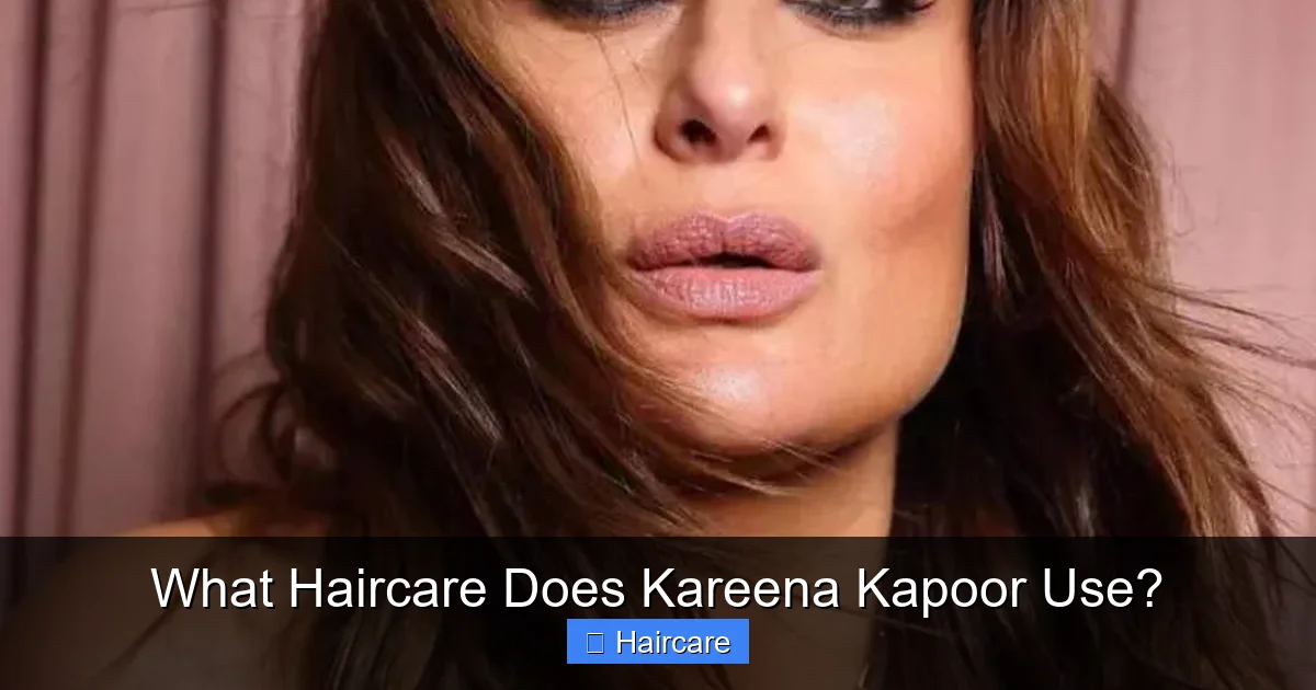 Featured image for What Haircare Does Kareena Kapoor Use?