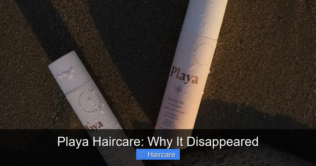 Featured image for Playa Haircare: Why It Disappeared