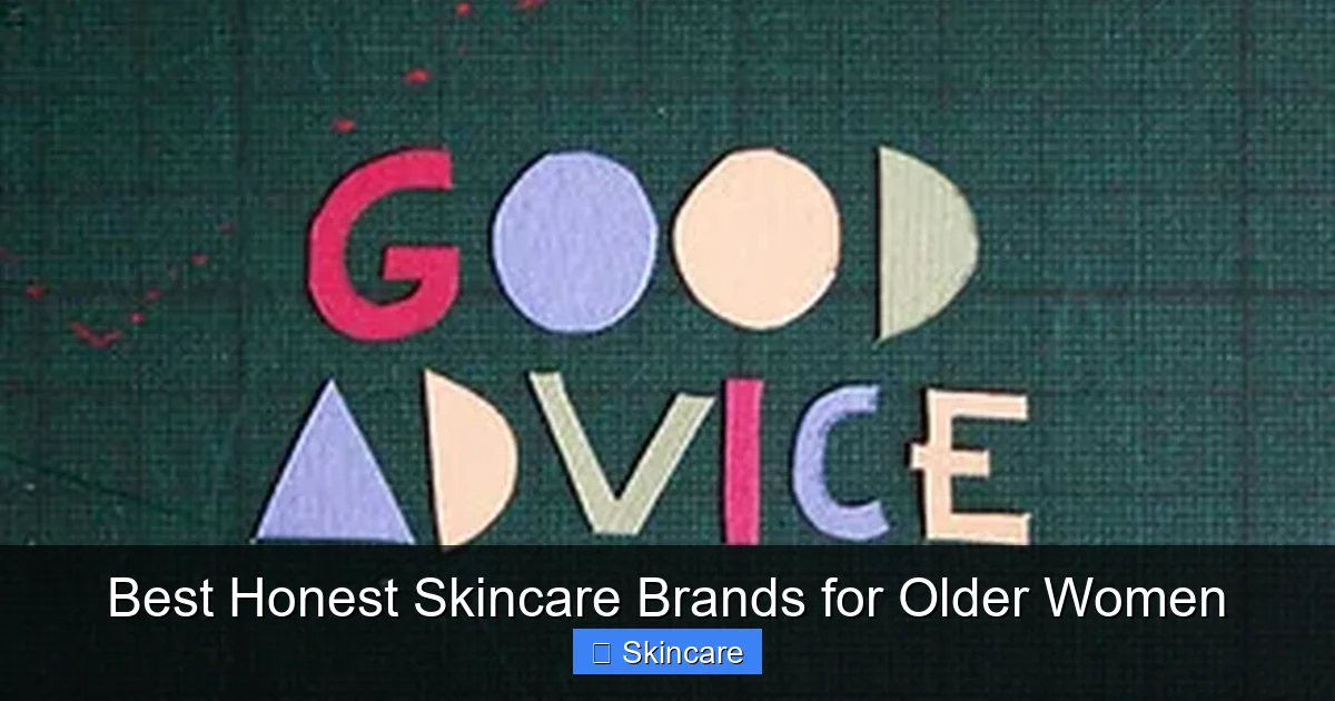 Featured image for Best Honest Skincare Brands for Older Women