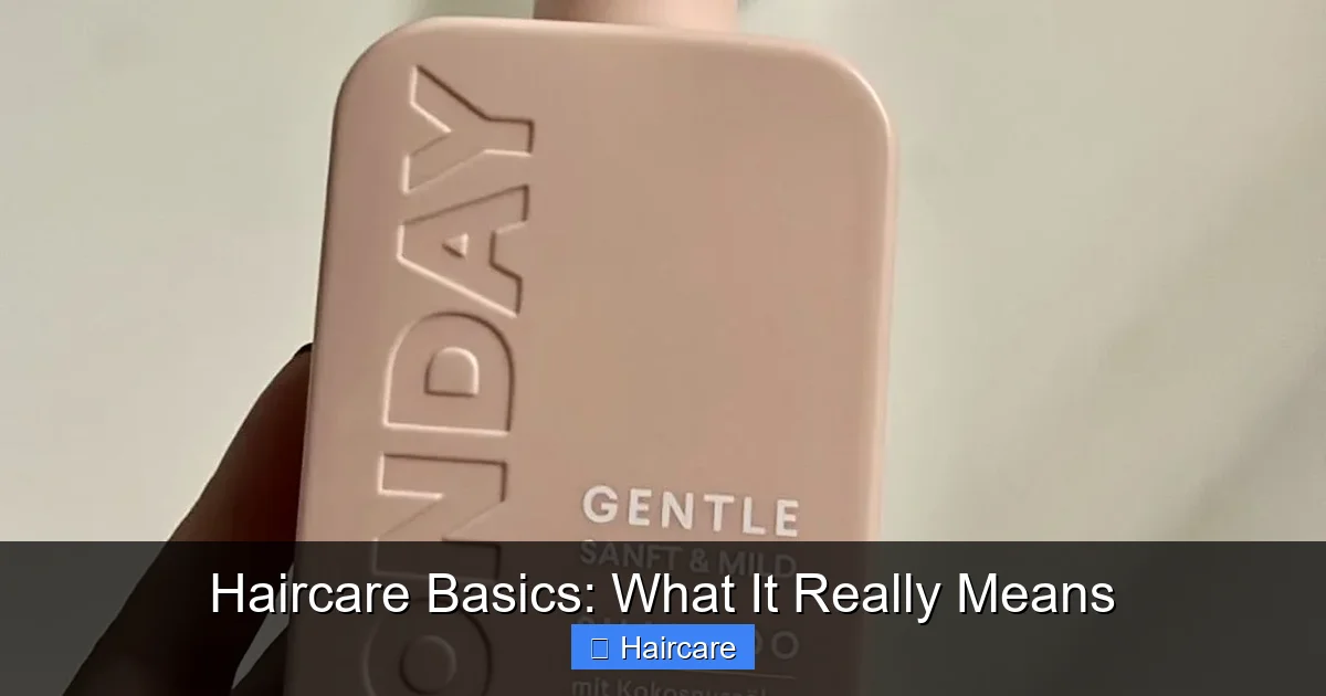 Featured image for Haircare Basics: What It Really Means