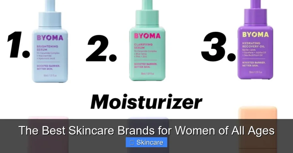 Featured image for The Best Skincare Brands for Women of All Ages