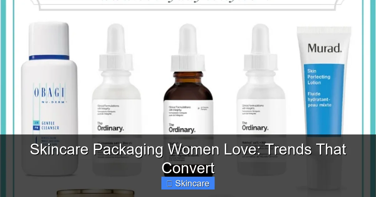 Featured image for Skincare Packaging Women Love: Trends That Convert