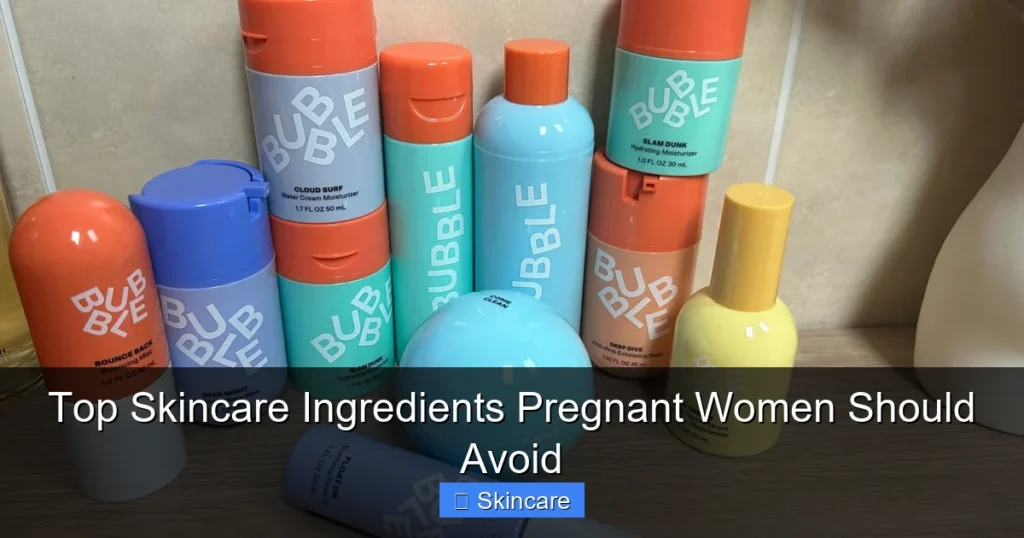 Featured image for Top Skincare Ingredients Pregnant Women Should Avoid