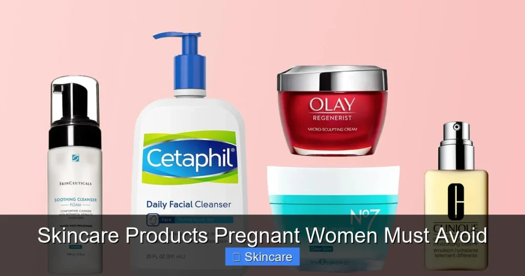 Featured image for Skincare Products Pregnant Women Must Avoid