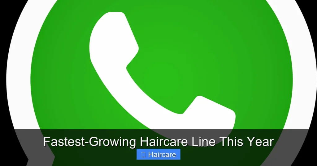 Featured image for Fastest-Growing Haircare Line This Year