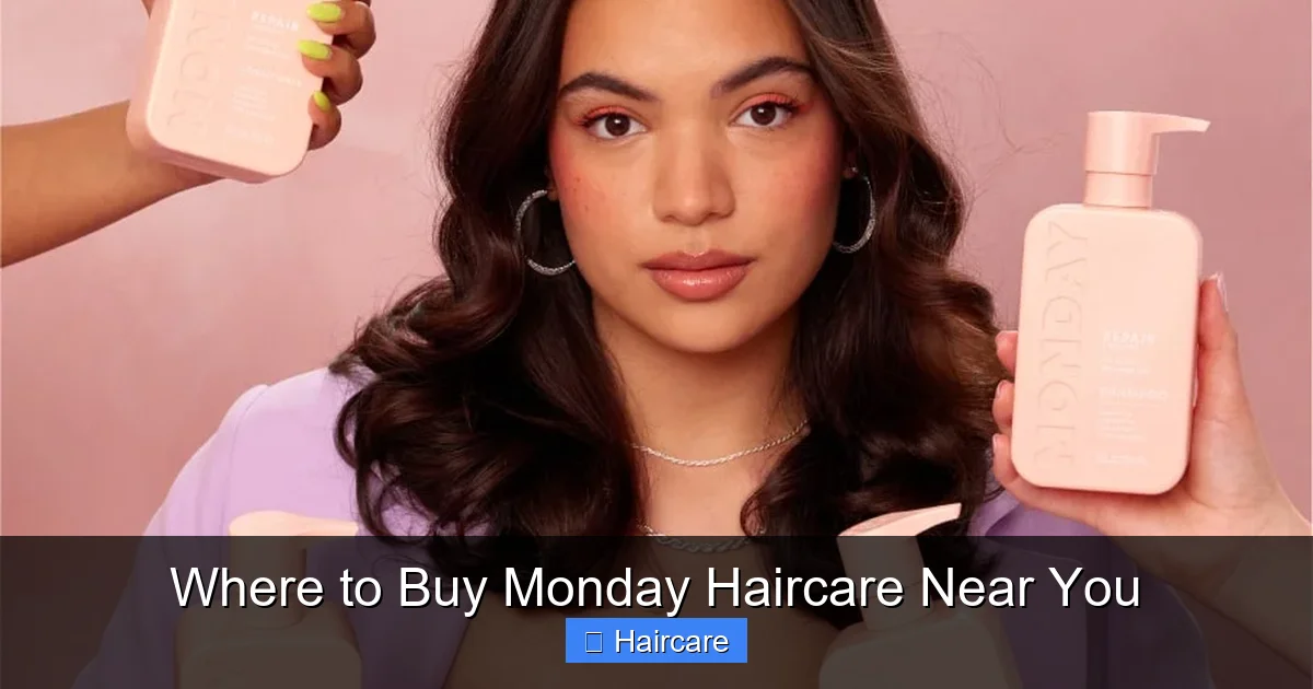 Featured image for Where to Buy Monday Haircare Near You
