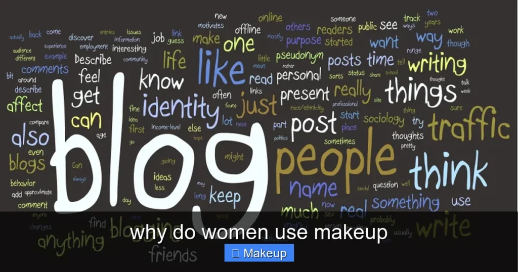 Featured image for why do women use makeup