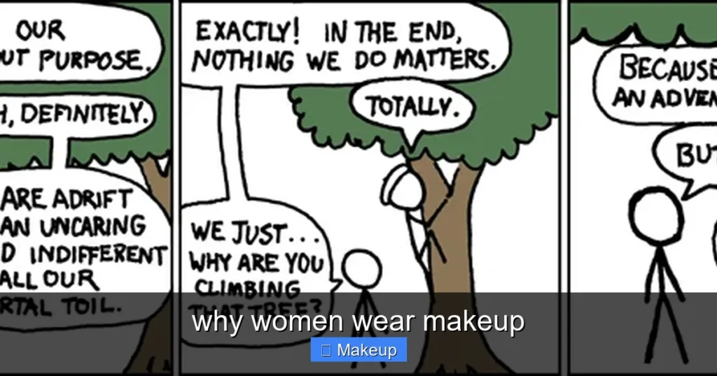 Featured image for why women wear makeup